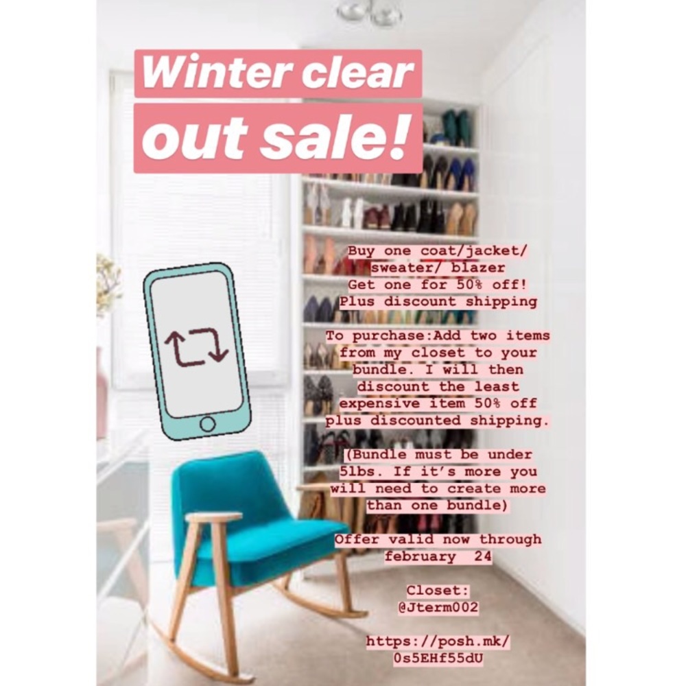 Winter clear out sale! This week only!!